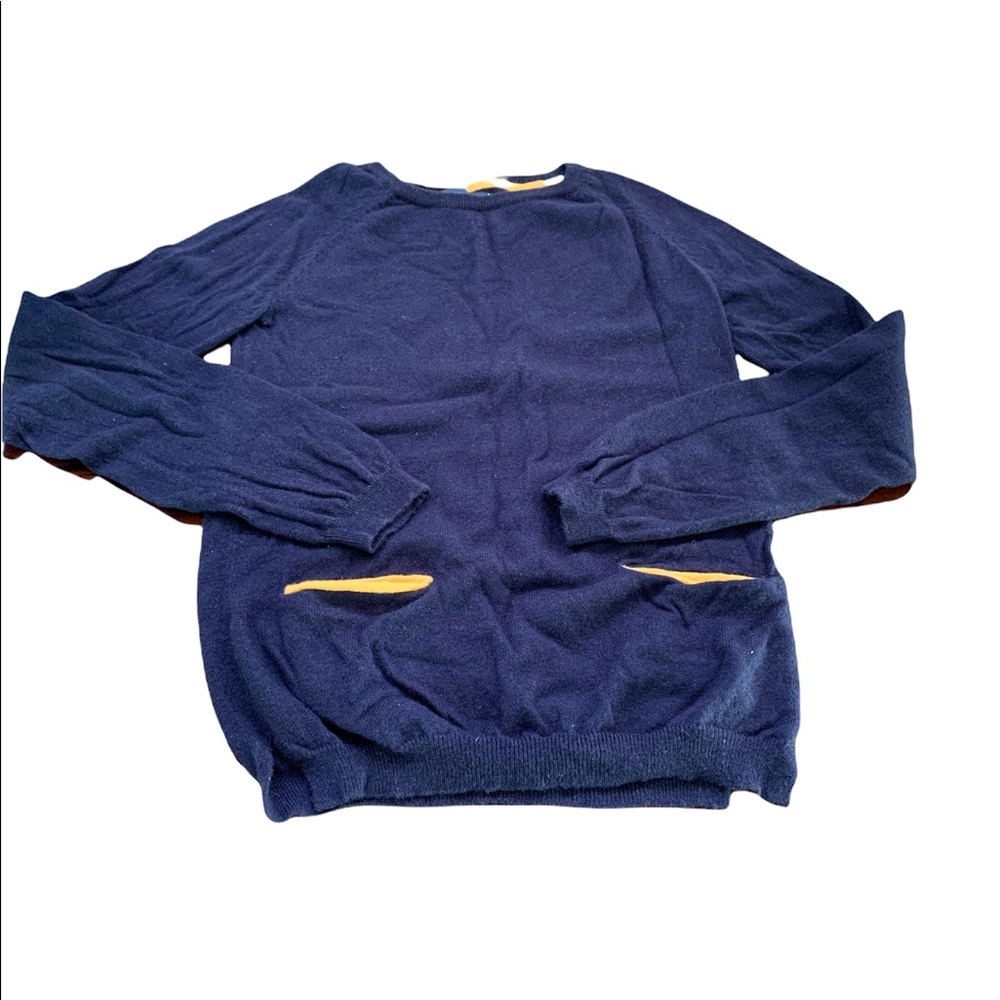 Zadig&Voltaire crewneck sweater Womens small. Eagle pattern Wool/cashmere blend